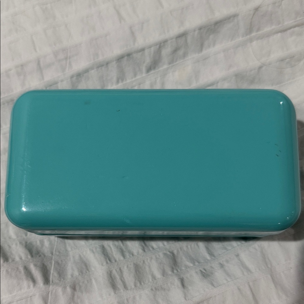 Tiffany & Co. Blue sunglass/eyeglass case - Picture 4 of 4